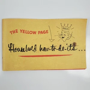 c. 1950 Vintage Northwestern Bell Telephone Yellow Pages Promotion Booklet - Picture 1 of 8