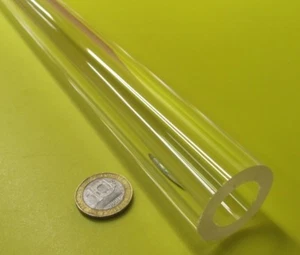 Tubo Acrílico Transparente Extruido 1.25" OD x .750" ID x .250" Pared x 72" Longitud *D - Imagen 1 de 11