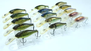 15 Megabass DEEP-X 100 5.9cm 3/8oz (Hooks changed, paint peeling.) Lot. - Picture 1 of 18