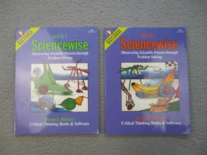 Sciencewise Problem Solving Books 1 & 2 Workbooks Scientific Homeschool Student - Picture 1 of 4