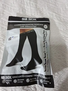 Calcetines de compresión SB SOX (20-30 mmhg) para hombre y mujer talla XL - Imagen 1 de 2