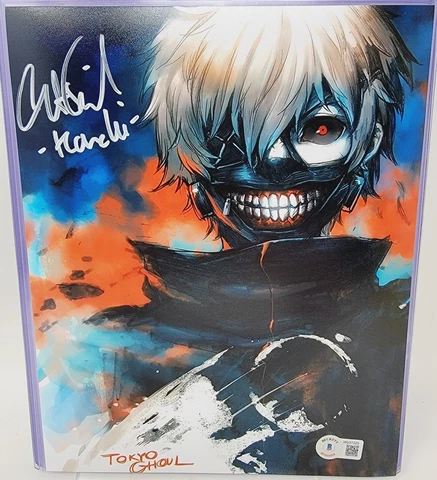 Ken Kaneki signed Tokyo Ghoul 8x10 Photograph Austin Tindle Cover