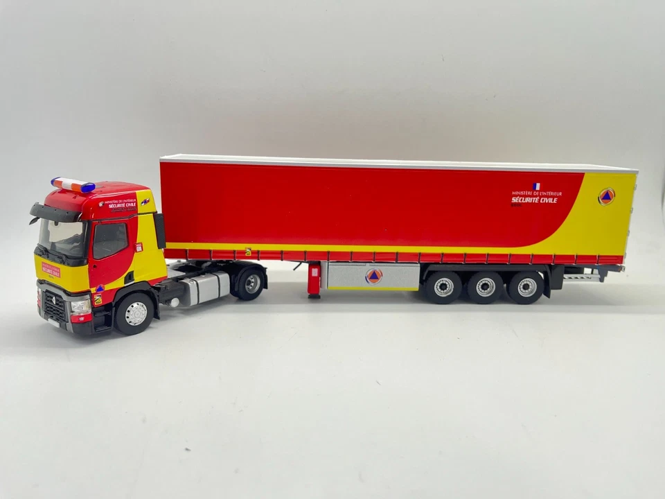 ELIGOR - RENAULT T460 4x2 con rimorchio telonato 3 Assi - Sicurezza civile Vi... - Immagine 1 di 1