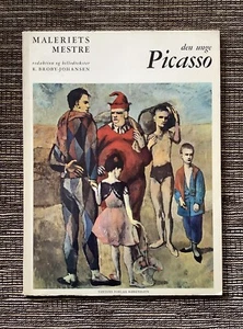 VERY RARE VINTAGE 1965 Maleriets Mestre No. 2: Den Unge Picasso, Broby-Johansen - Imagen 1 de 9
