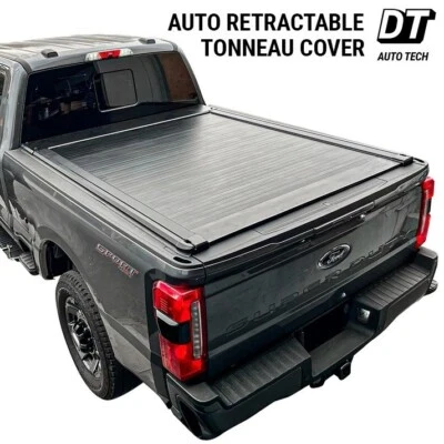 Cubierta Tonneau retráctil automática para Ford F250/F350 2000-2026 plataforma de camioneta de 6,8 ft Foto 1 de 4