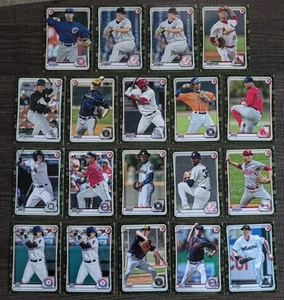 Lote de 19 - 2020 Bowman Paper Baseball - TODAS LAS TARJETAS PARALELAS CAMUFLAJE - 1er Bowman RC - Imagen 1 de 5