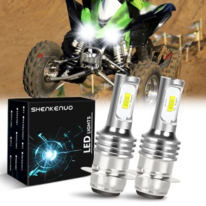 Bombilla de faro LED para Kawasaki ATV KFX400 2003-2006 KFX450R 2008-2014 - Imagen 1 de 13