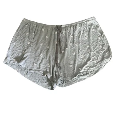 Honey Dew Star 印花薄荷绿色休闲睡衣短裤 — 第 1/3 张图片