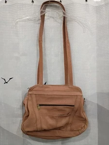 Borsa donna a tracolla a mano in vera pelle multi scomparto - Foto 1 di 7