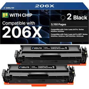 206X kasety z tonerem 2 czarne - wysokowydajny zamiennik tonera HP 206X 206A - Zdjęcie 1 z 7