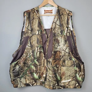 Gamehide Realtree Mossy Oak Camo Hunting Vest~Men's XXL~Woodlands~Lightweight - Picture 1 of 7