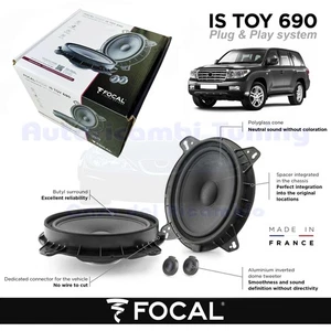 ANT FOCAL Plug & Play Lautsprecher Boxen IS TOY 690 für TOYOTA LAND CRUISER J200 - Bild 1 von 7