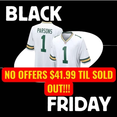 ADULTO PEQUEÑO Green Bay MICHA PARSONS SIN OFERTAS $41.99 HASTA CAMISETA AGOTADA!!! Foto 1 de 2