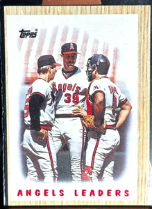 Angels Leaders 1987 Topps #556 - Imagen 1 de 2