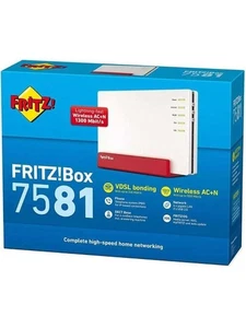 AVM FRITZ!Box 7581 weiß | Zustand: Gut - Bild 1 von 3
