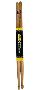 Sound Percussion 5B Wood Tip Drum Sticks 16 Inches Stick Made In The USA New - Picture 1 of 6