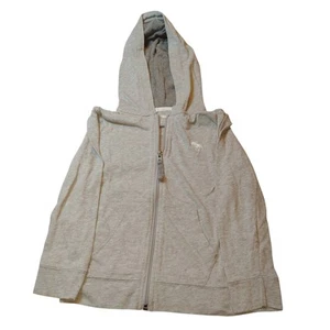 Abercrombie & Fitch Boys Pre-owned Gray Zip Up Hoodie - Size 5/6 - Picture 1 of 4