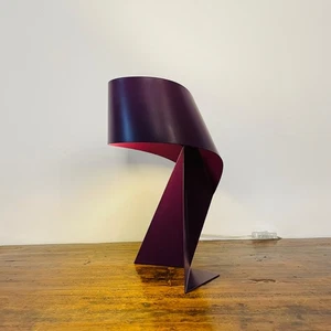 Tischlampe Ribbon Habitat - Design Claire Norcross - Lila Metall - - Bild 1 von 10