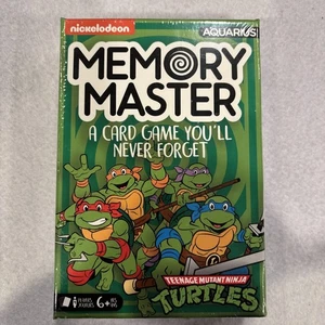 Juego de cartas maestro de memoria Teenage Mutant Ninja Turtles edades 6+ 🐢 Nuevo en caja - Imagen 1 de 2