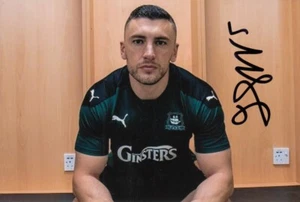Foto autógrafa de fútbol americano firmada a mano de James Wilson Plymouth Argyle 6x4 1 - Imagen 1 de 1