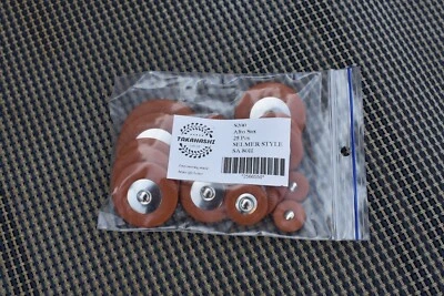 1 set of alto saxophone leather pads - Selmer size - Image 1 of 4