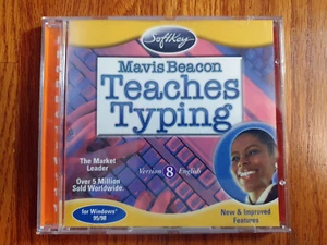 MAVIS BEACON TEACHES TYPING 8: Retro Windows PC CD-ROM 1997 Tutor 5390102440581 - Picture 1 of 3