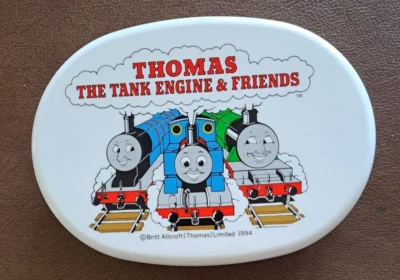 Thomas The Tank Engine and Friends Plastic Children's Bento Box OSK Japón 1994 Foto 1 de 4