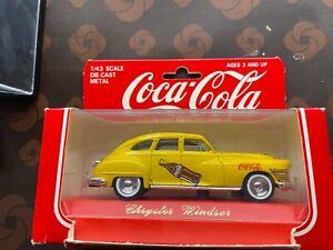 Coca-Cola 1948 CHRYSLER Windsor 1/43 scale Diecast