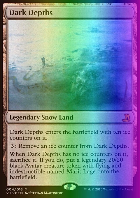 MTG Magic the Gathering Dark Depths (4/16) FTV Lore LP FOIL - Image 1 of 1