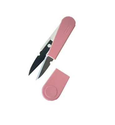 36391 Clover thread cutting scissors CAPO100 pink Dressmaker&apos;s Scissors - Image 1 of 3