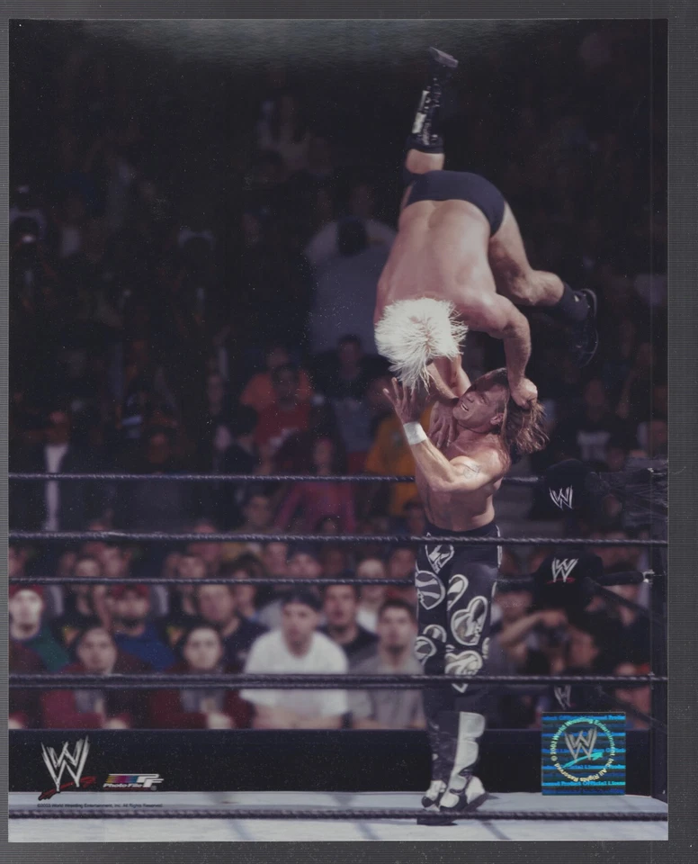 Shawn Michaels & Flair 2003 con licencia WWE auténtico 8x10 brillante foto de archivo Foto 1 de 1
