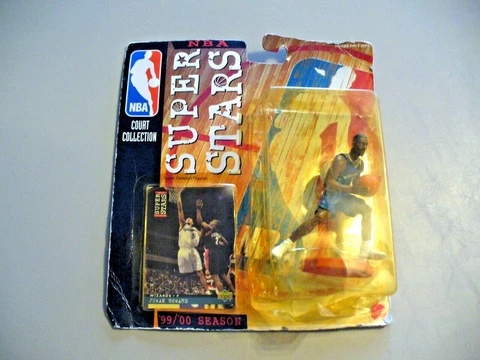 Mattel Action Figure/w card - Juwan Howard - 99/'00 - Nice - VINTAGE Cover