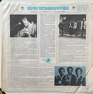 1973 EPIC RECORDS 12 INCH 33 ORIGINAL INNER SLEEVE ONLY E2910 UNDERCOVER 73E2/4 - Picture 1 of 10