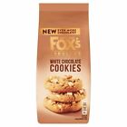 Fox Fabulous White Chocolate Cookies180g I Chewy Chunky Biscuits (Pack 1 - 10)