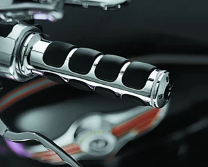 Kuryakyn ISO Grips Fits Honda Gold Wing Models Chrome - Picture 1 of 1