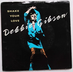 DEBBIE GIBSON SHAKE YOUR LOVE / DUB VERSION 45 7" SINGLE & PICTURE SLEEVE - Picture 1 of 2