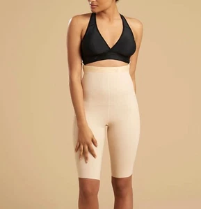 Marena Recovery High Waist Girdle Short Length Compression Zip Up #LGS Size L - Picture 1 of 13