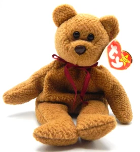 Ty Beanie Baby Curly Errors Deutschland with Hang Tag Tush Rare Tag Dates NOS - Bild 1 von 8