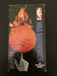 NBA Showman VHS - Michael Jordan & Magic Johnson NBA BASKETBALL CBS FOX - Picture 1 of 6