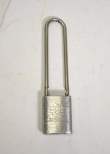 Stanley Best Brass 1/4" Padlock 7 Pin 4" Shackle (Less IC Core) 11B782L - Picture 1 of 4