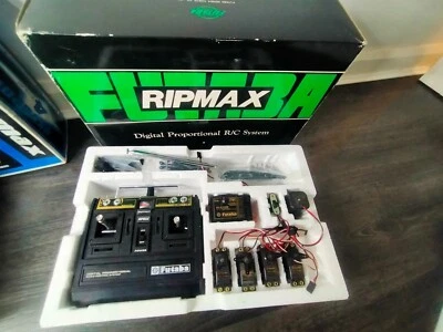 FUTABA RADIO SKYSPORT FP5LK 35mh TRANSMITTER RECEIVER SET PLANE HELICOPTER SERVO - Image 1 of 4
