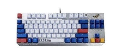 ASUS ROG Strix Scope TKL GUNDAM EDITION Gaming Keyboard RGB Blue - BRAND NEW - Image 1 of 4
