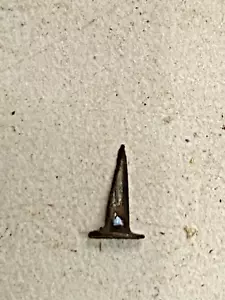 OLD LOT 50 IRON NAILS FORGE SQUARE HEAD TAPESTRY SEED BUG SHOE - Picture 1 of 3