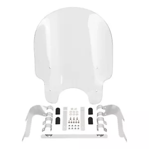 39mm Clamps Windscreen Windshield For Harley-Davidson Sportster XL 883 1200 XLH - Picture 1 of 13