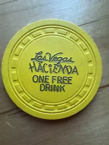Hacienda Las Vegas One Free Drink Chip Rectangle Mold ! 2 nd Issue R-8 - Picture 1 of 2