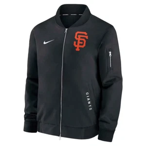 San Francisco Giants Nike Authentic Collection Dugout Full-Zip Bomber Jacket MLB - Picture 1 of 3