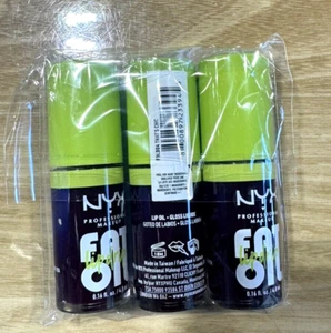 Menge 3 NYX Fett Öl Lip Drip - FOLD04 That's Chic 12 Stunden Hydration 0,16oz - Bild 1 von 2