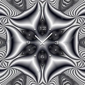 3716 Dixtime Designer Wanduhr, Wanduhren, Wohnraumuhr  - Bild 1 von 28