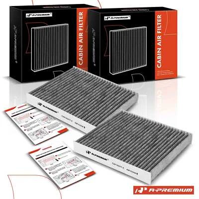 2x Filtro de aire de cabina de carbón activado para Saab 9-2X 2005-2006 Impreza 2002-2007 Foto 1 de 4