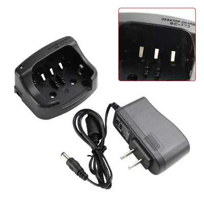 BC-173 Charger BP224 Battery Rapid Dock For ICOM IC-M31 M32 M2A M21 M33 M34 M35 - Image 1 of 4